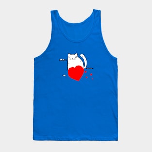 Rasabi Cat - Heart Ride Tank Top